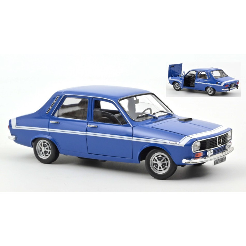 1:18 Norev Renault 12 Gordini 1971 Bleu DE France