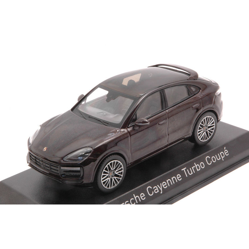 1:43 Norev Porsche Cayenne Turbo Coupe 2019 Marrone Metallizzato