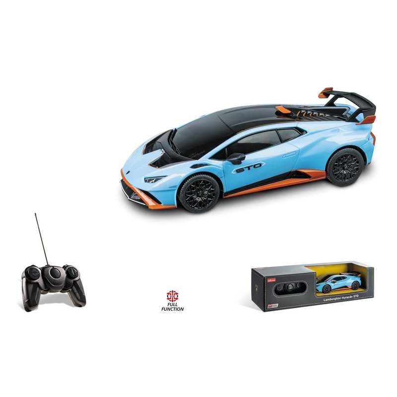 1:24 Mondo Motors Lamborghini Huracan STO Radiocomando Blu Chiaro