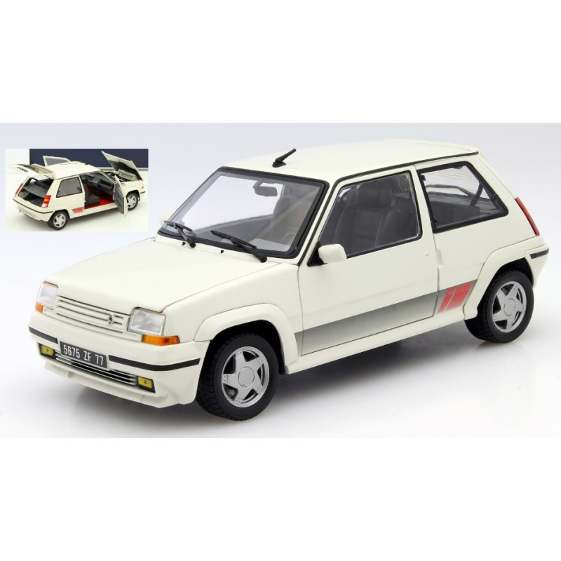 1:18 Norev Renault Supercinq GT Turbo PH II 1989 Panda Bianco  REPROD.2024