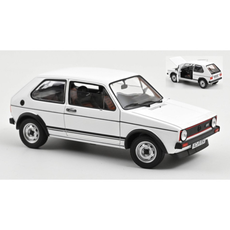 1:18 Norev VW Golf GTI 1976 Alpine Bianco  REPROD.2024