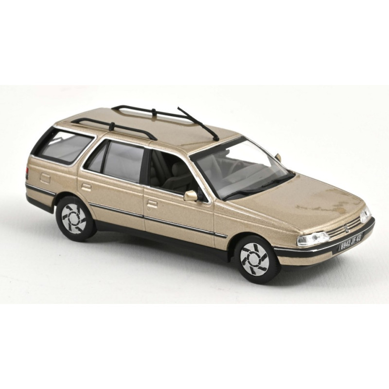 1:43 Norev Peugeot 405 Break 1991 Mayfair Beige Metallizzato