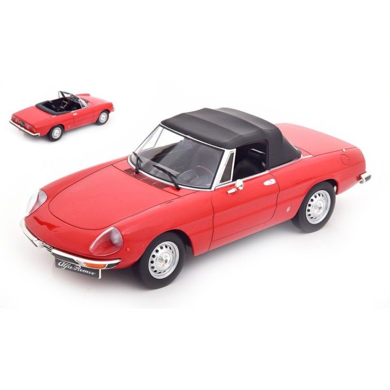 1:18 Norev Alfa Romeo 2000 Spider 1978 W/soft TOP Rosso Limited Edition