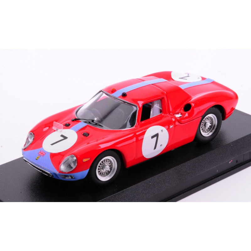 1:43 Best Model Ferrari 250 LM N7 Winner 12 H Reims 1964 Graham Hill J.bonnier