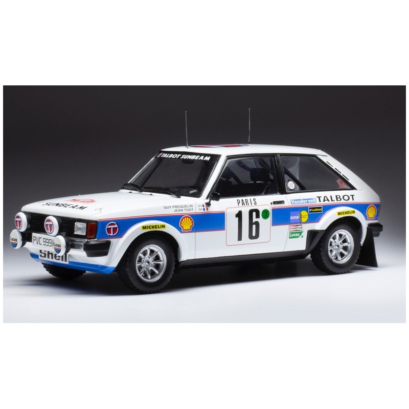 1:18 Ixo Model Talbot Sunbeam Lotus N16 Rally Monte Carlo 1981 Frequelin/todt