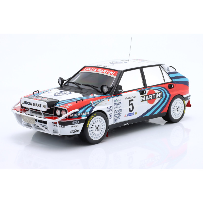 1:18 Ixo Model Lancia Delta Integrale 16V N5 Safari Rally 1990 Kankkunen/pironen