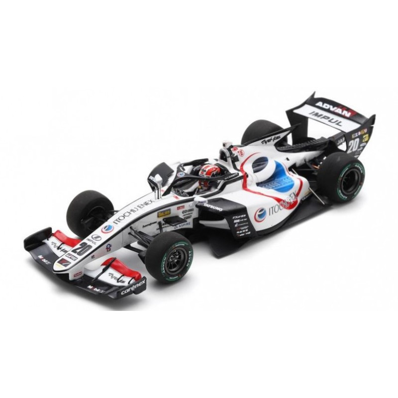 1:43 Spark Itochu Enex Team Impul SF23 N20 Super Formula 2024 Y.kunimoto