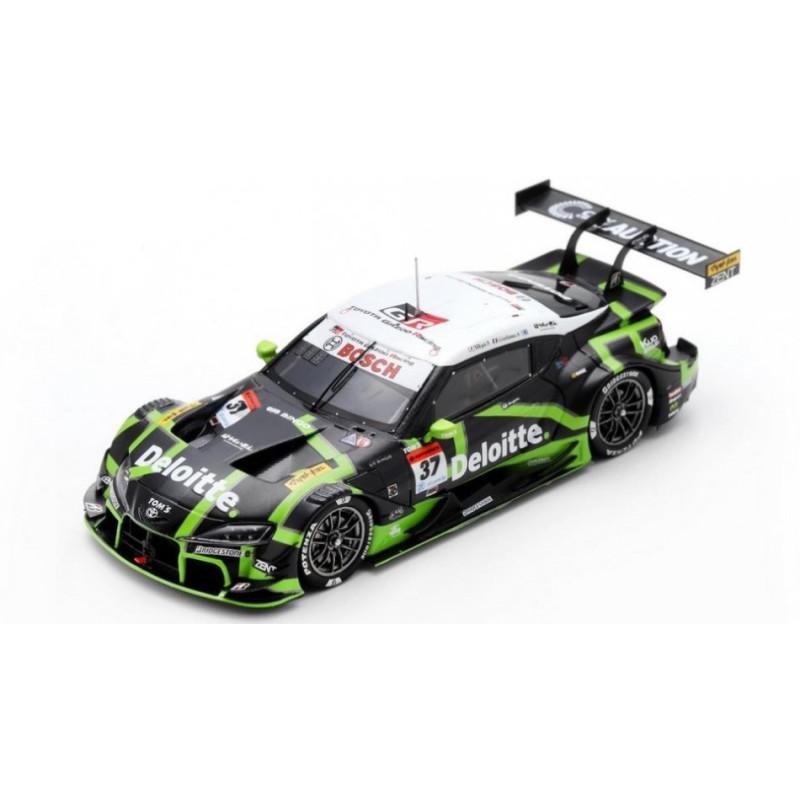 1:43 Spark Deloitte Tom's GR Supra N37 Super GT500 2024 Sasahara Alesi