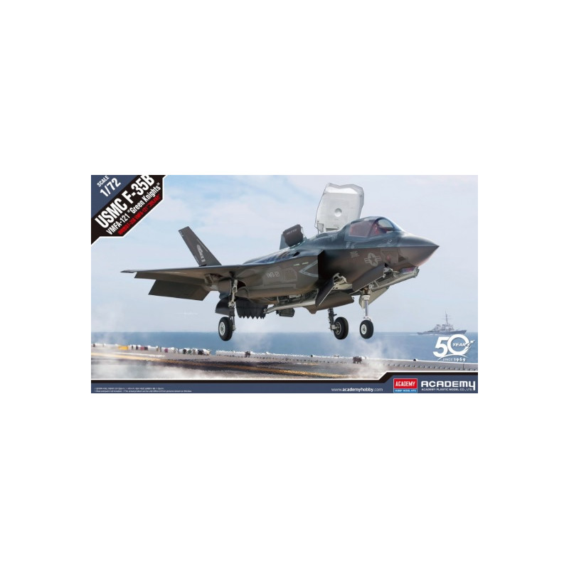 1:72 Academy Usmc F 35B Vmfa 121 Verde Knights KIT