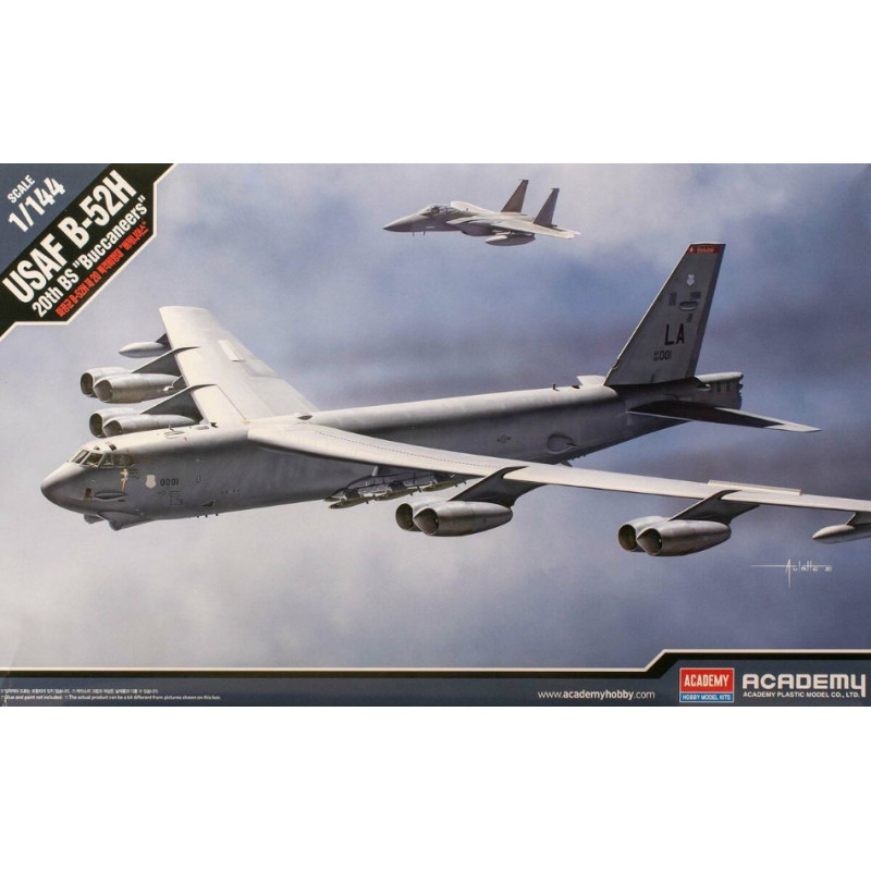 Academy Usaf B 52H 20th BS Buccaneers KIT 1:144