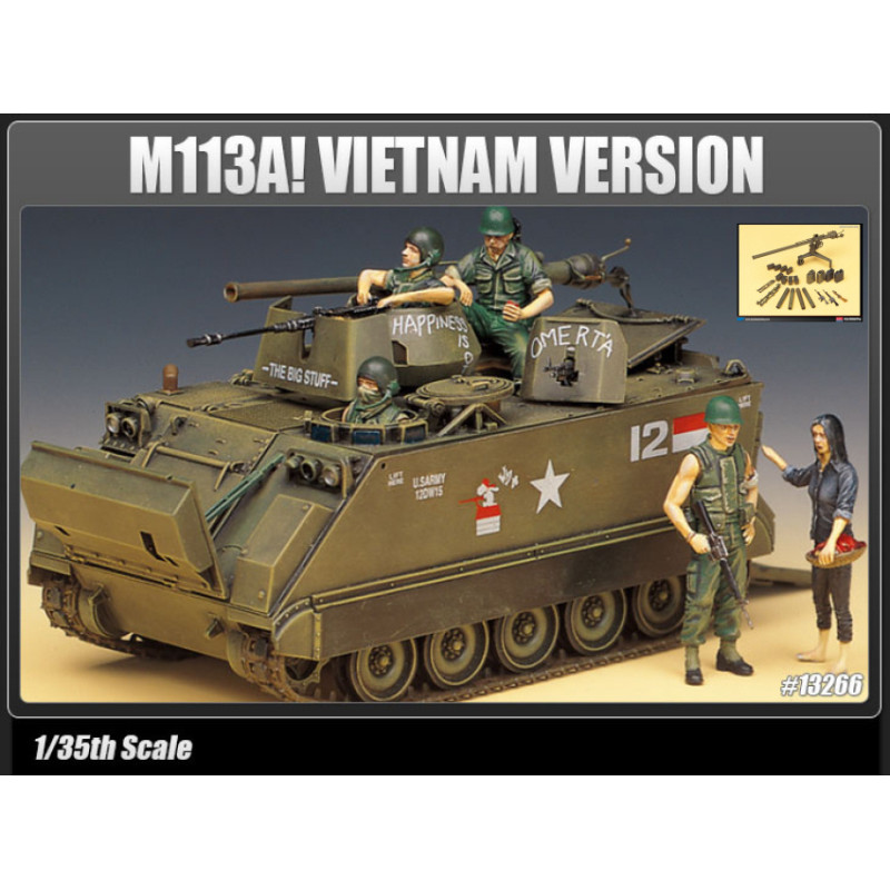 1:35 Academy M 113 A1 APC Vietnam KIT