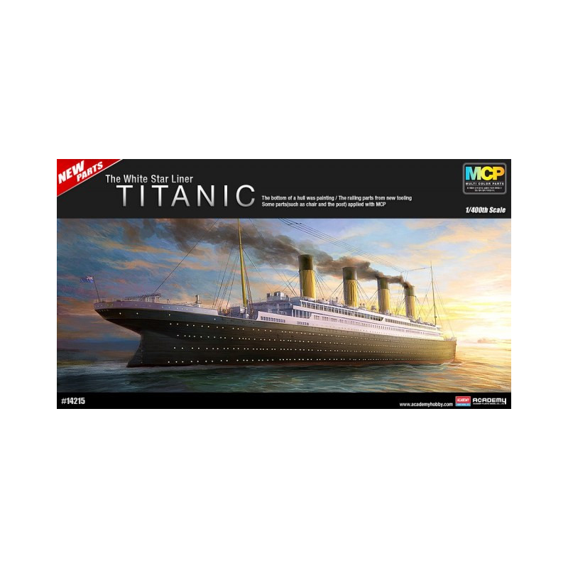 1:400 Academy RSM Titanic KIT