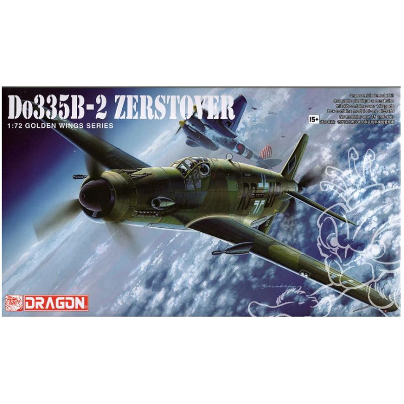 1:72 Dragon Aereo Do335B 2 Zerstover KIT