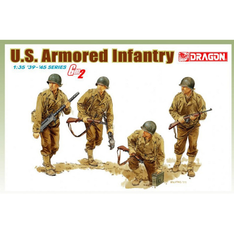 1:35 Dragon US Armorosso Infantry KIT