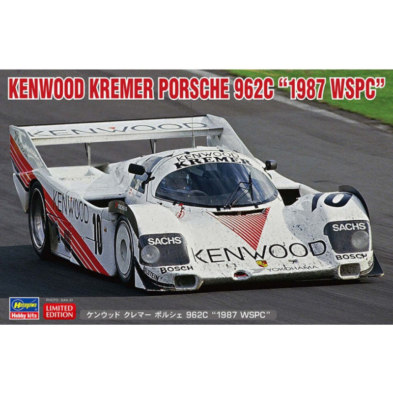 1:24 Hasegawa Kenwood Kremer Porsche 962C 1987 KIT