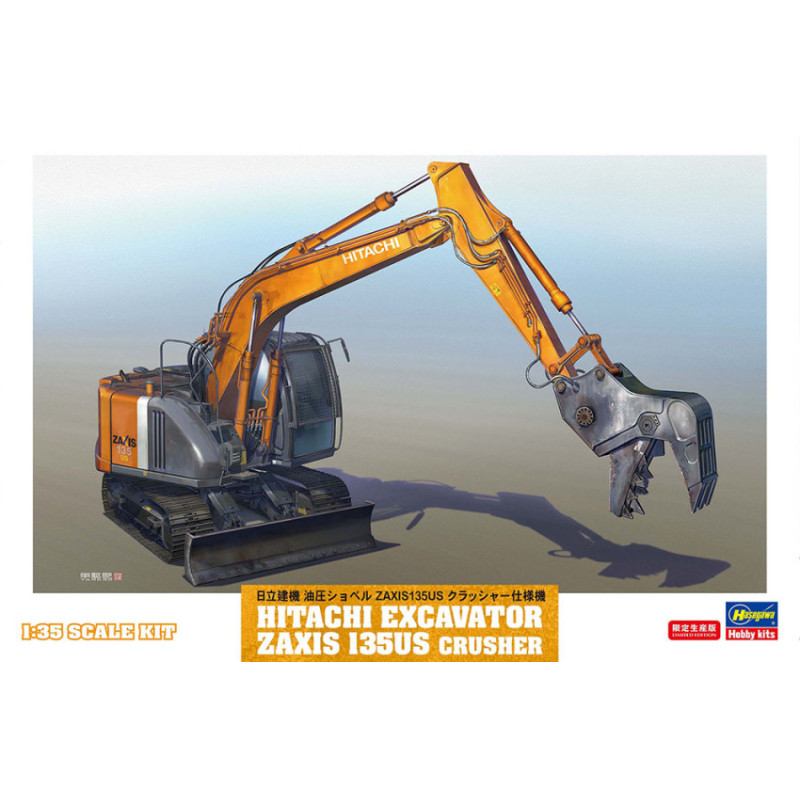 1:35 Hasegawa Hitachi Zaxis 135 US KIT