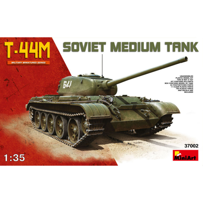 1:35 Miniart T 44M Soviet Medium Tank KIT