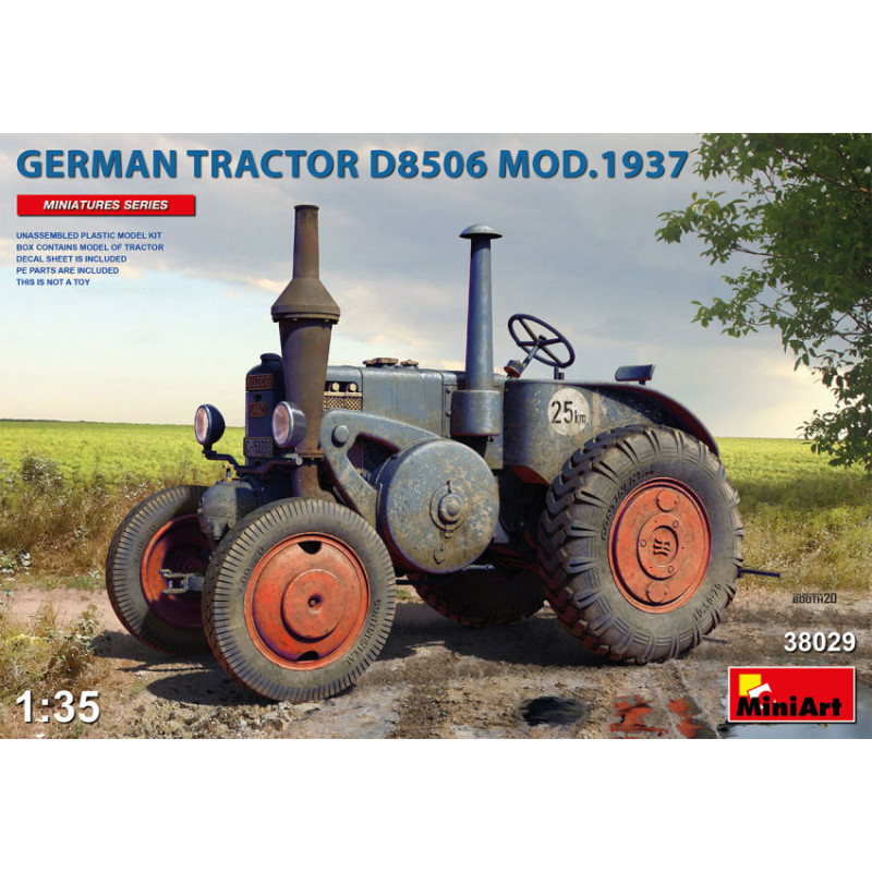 1:35 Miniart German Tractor D8506 MOD.1937 KIT