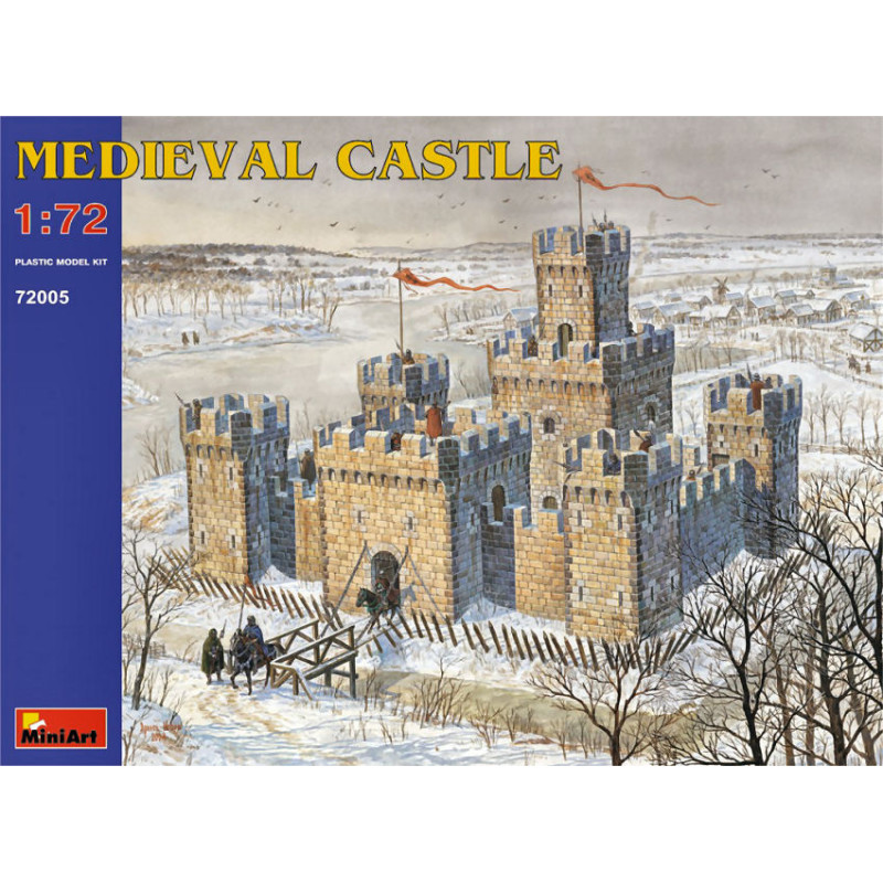 1:72 Miniart Medieval Castle KIT