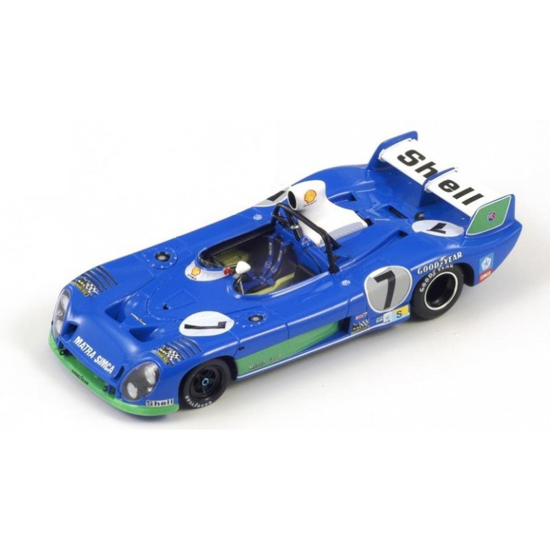 1:18 Spark Opacora Simca MS 670 N7 Winner 24H LE Mans 1974 Pescarolo Larr. Rep.