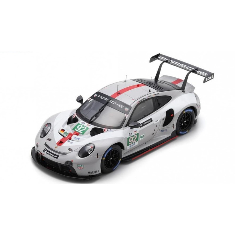 1:18 Spark Porsche 911 RSR N92 24H LE Mans 2022 Estre Vanthoor Christensen