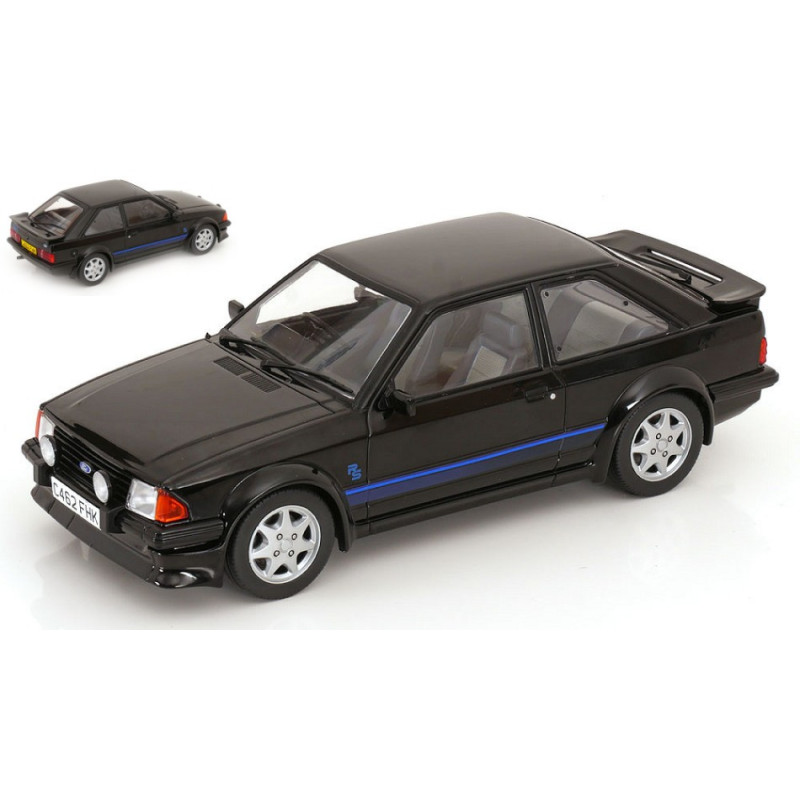 1:18 Modelcargroup Ford Escort MK III RS Turbo 1985 Nero