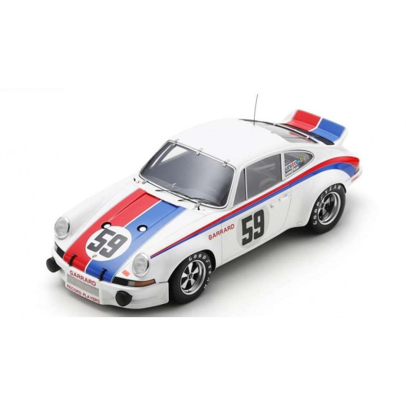 1:18 Spark Porsche 911 Carrera RSR N59 Winner 24H Daytona 1973 Gregg Haywood