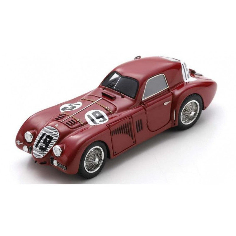 1:43 Spark Alfa Romeo 8C 2900 B N19 24H LE Mans 1938 R.sommer C.biondetti