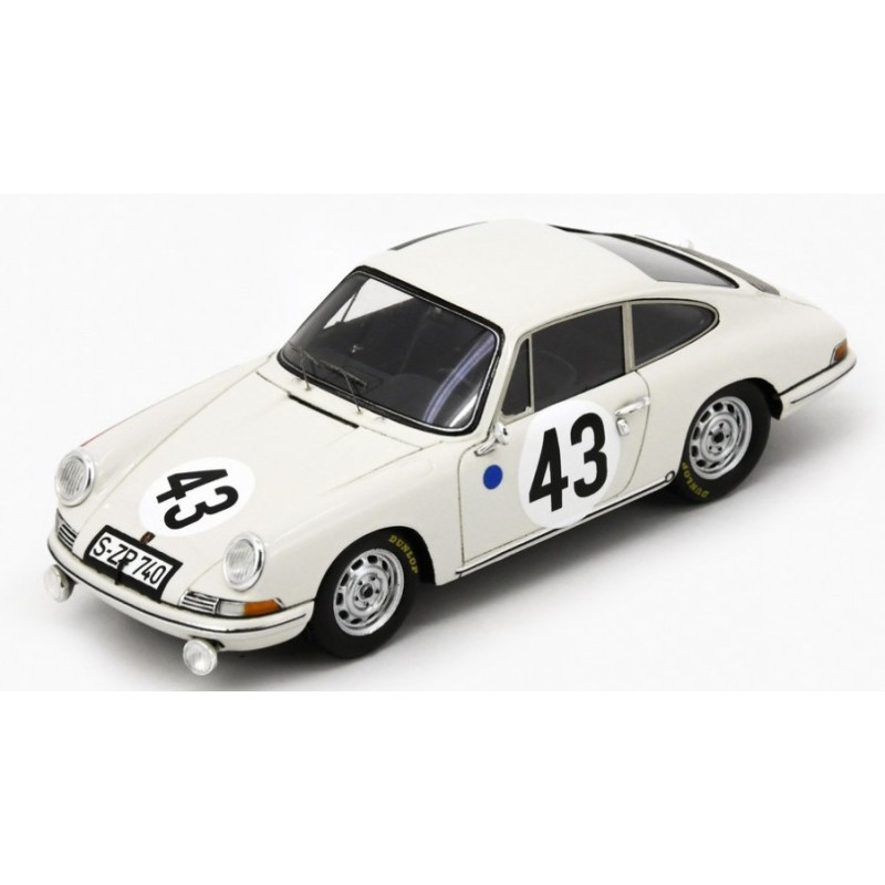 1:43 Spark Porsche 911S N43 24H LE Mans 1967 Franc Fischaber