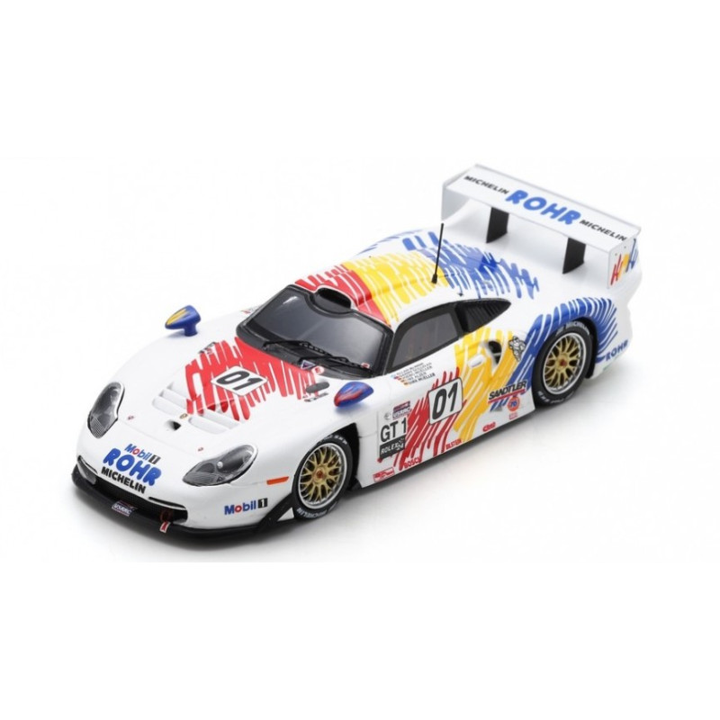 1:43 Spark Porsche 911 GT1 EVO N01 2nd 24H DAYT.1998 Mcnish Sull.mull.alz.mull