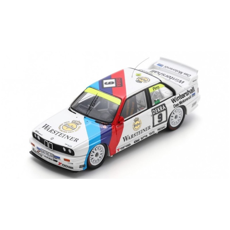 1:43 Spark BMW E30 M3 N°9 DTM 1992 Emanuele Pirro (500ex.)